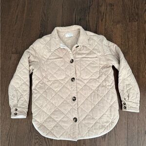 z supply quilted shacket size small